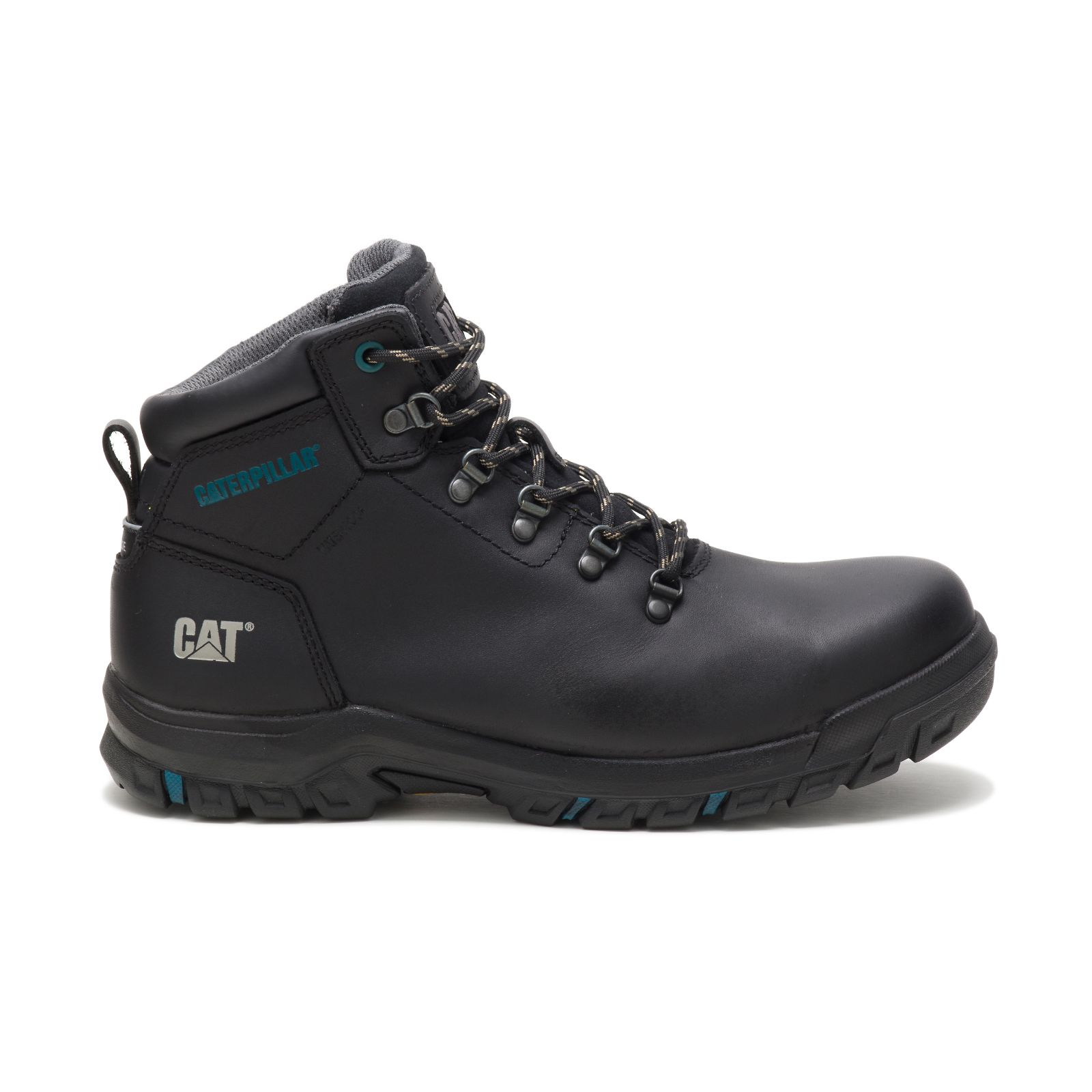 Caterpillar Boots Islamabad - Caterpillar Mae Steel Toe Waterproof Womens Steel Toe Boots Black (135704-MYR)